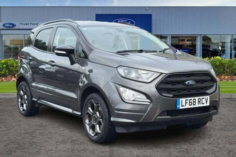 2018 Ford Ecosport 1.0 EcoBoost ST-Line 5dr with Sat Nav, Rear Camera, Rear Sensors, Climate C SU...