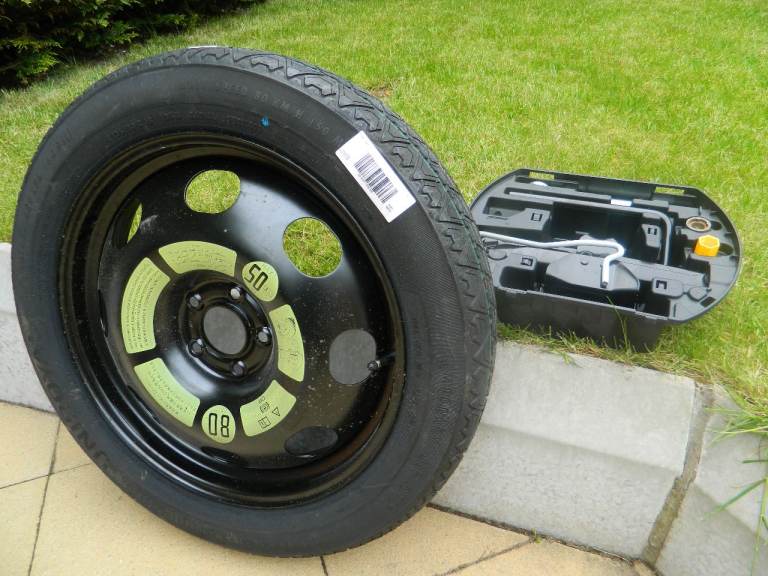 Space saver spare wheel