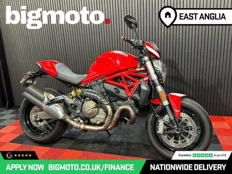 2017 67 DUCATI MONSTER 821 FINANCE SPECIALISTS APPLY NOW