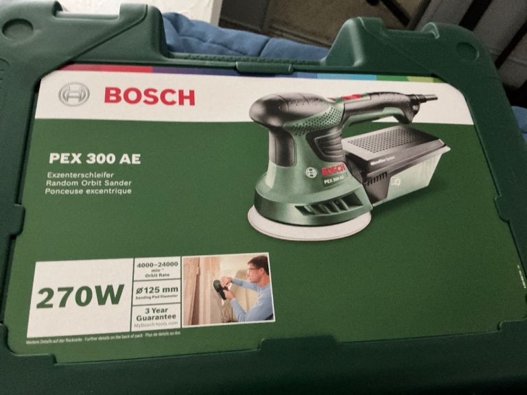 BRAND NEW NEVER BEEN USED BOSCH PEX 300 AE ORBIT SANDER