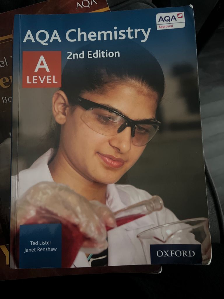 AQA Chemistry A Level 2nd Edition Textbook – Good Condition