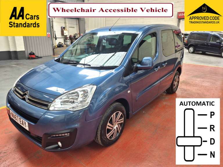 Citroen Berlingo WHEELCHAIR ACCESSIBLE 1.6 BlueHDi 100 Feel 5dr ETG6 Diesel
