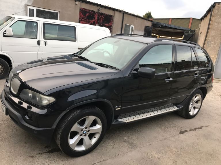 BMW X5 e53 3.0d 2005 alternator power steering fault 