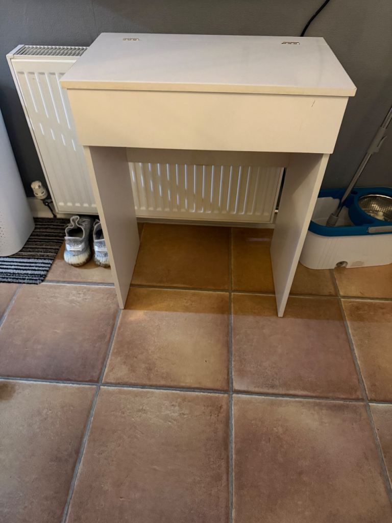 White dressing table 