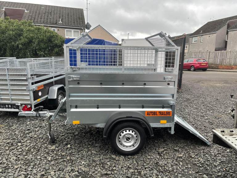 BRAND NEW 5X4 DOUBLE BOARDSIDE TRAILER WITH 40CM MESH