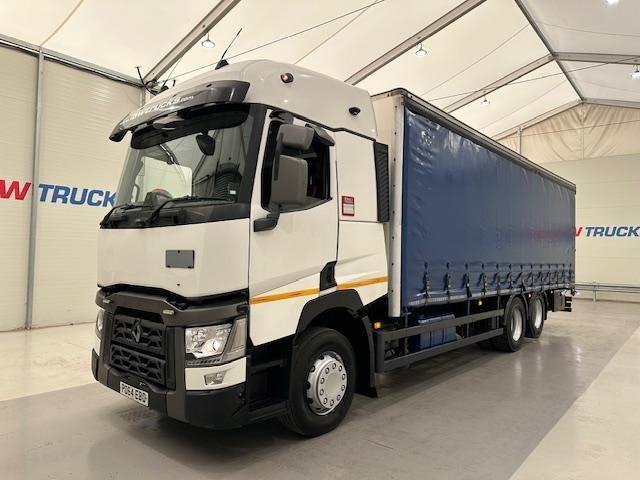 Renault T380 6x2 10 Tyre Sleeper Curtainsider 