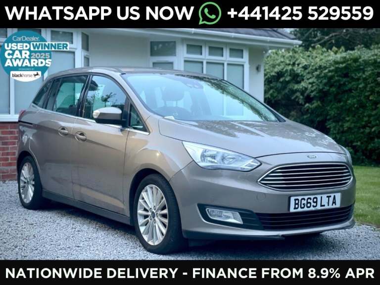 2019 Ford Grand C-Max 1.0 EcoBoost Titanium 5dr MPV PETROL Manual
