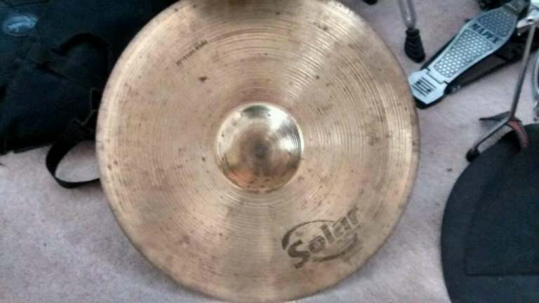 image for Sabian solar Ride cymbal. 20 inch 