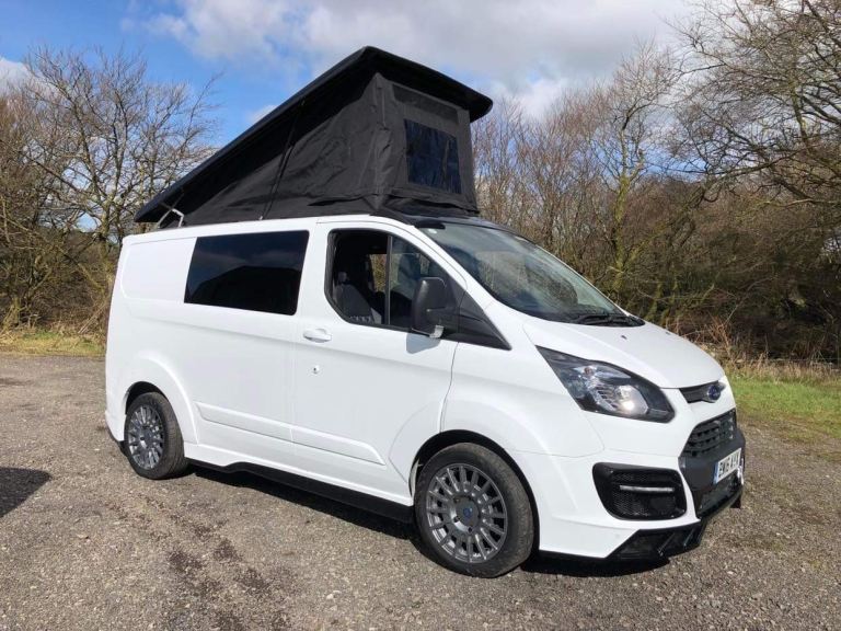 Ford transit custom m-sport pop top camper