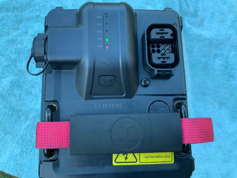 Talaria rechargable li-ion battery