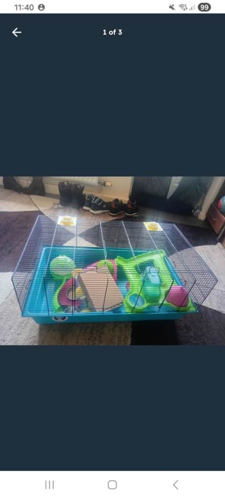 Hamster savic cage