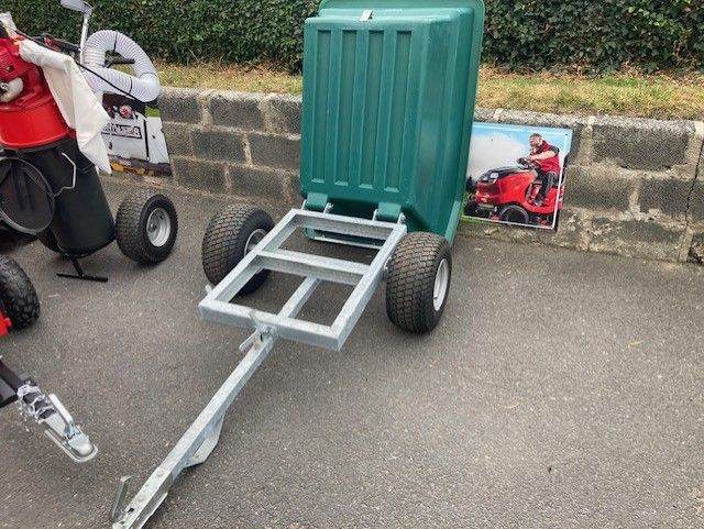 JFC 400L ATV Trailer - Garden Trailer- ATV or Ride on lawnmower tipping 