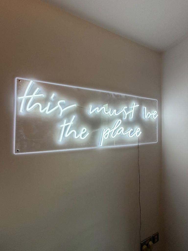 This Must Be The Place Neon Light Sign Art