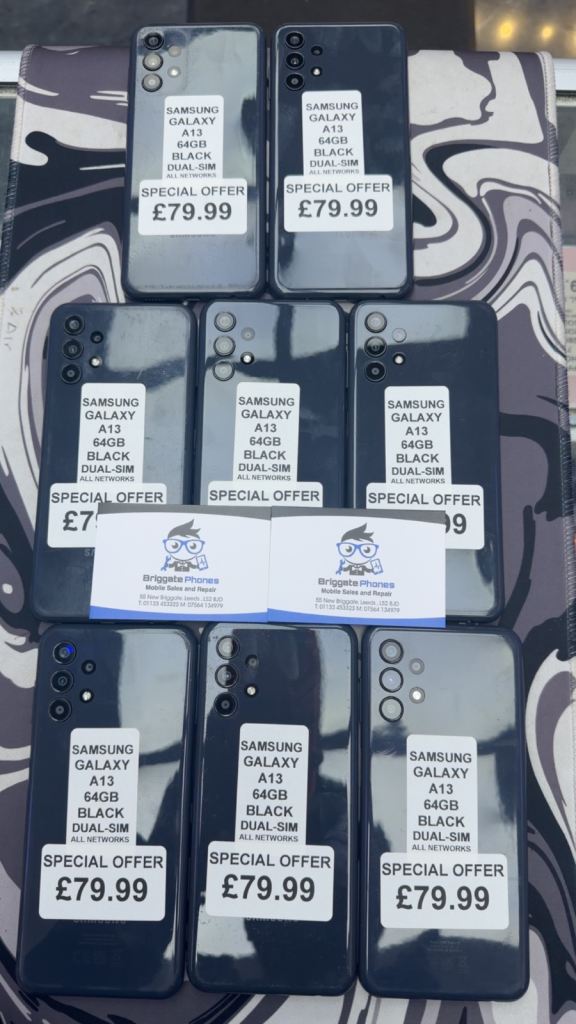 SAMSUNG GALAXY A13 64GB UNLOCKED ALL NETWORKS ONE YEAR WARRANTY 