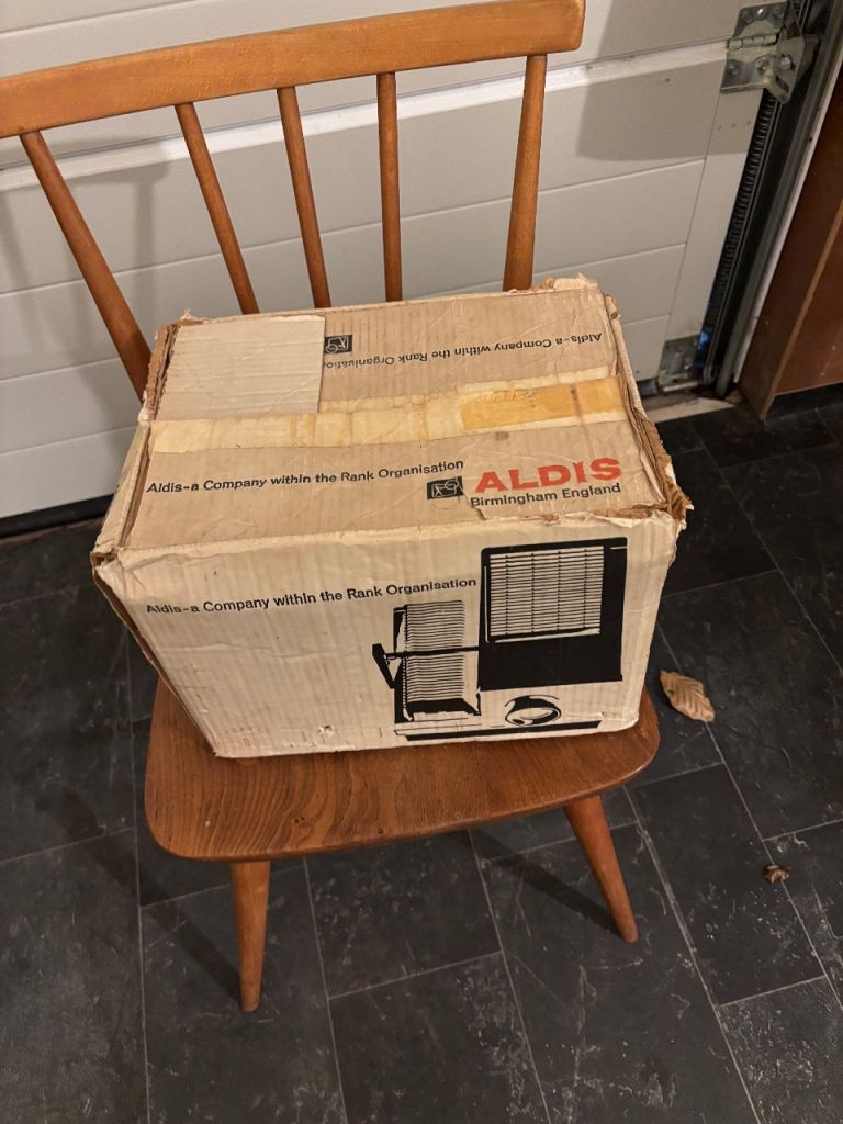 Aldis slide projector