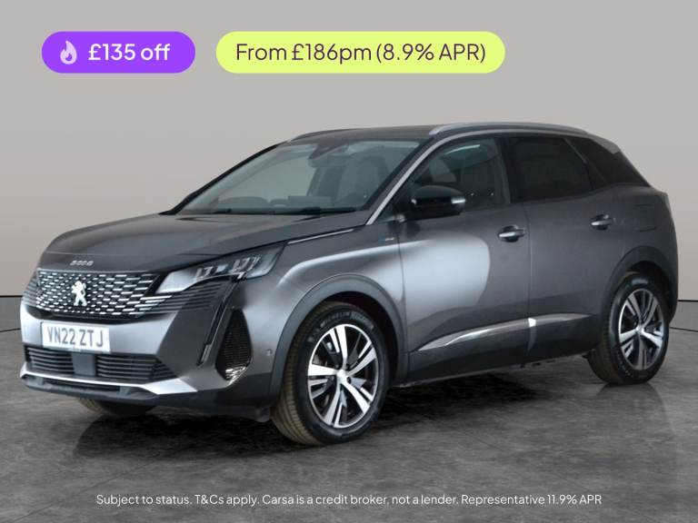 2022 Peugeot 3008 1.6 Hybrid 225 Allure Premium 5dr e-EAT8 HATCHBACK PETROL/ELECTRIC Automatic