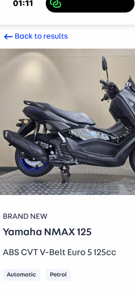 Yamaha 125 