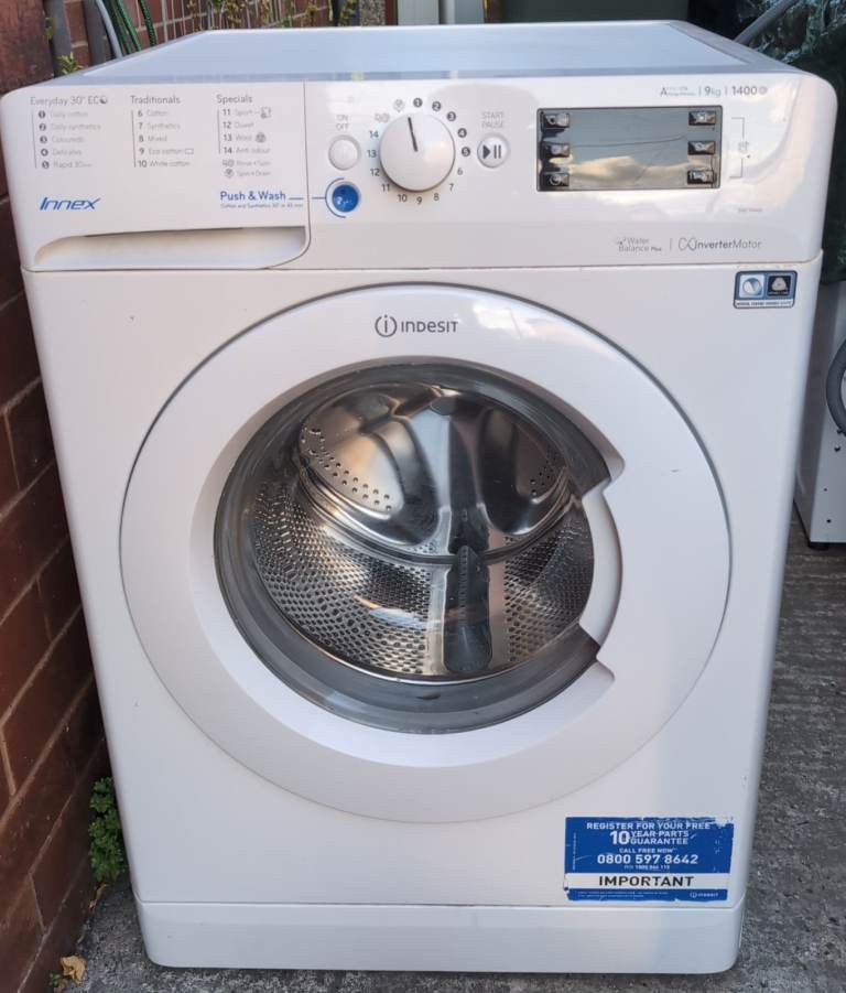 Indesit 9kg Washing Machine 