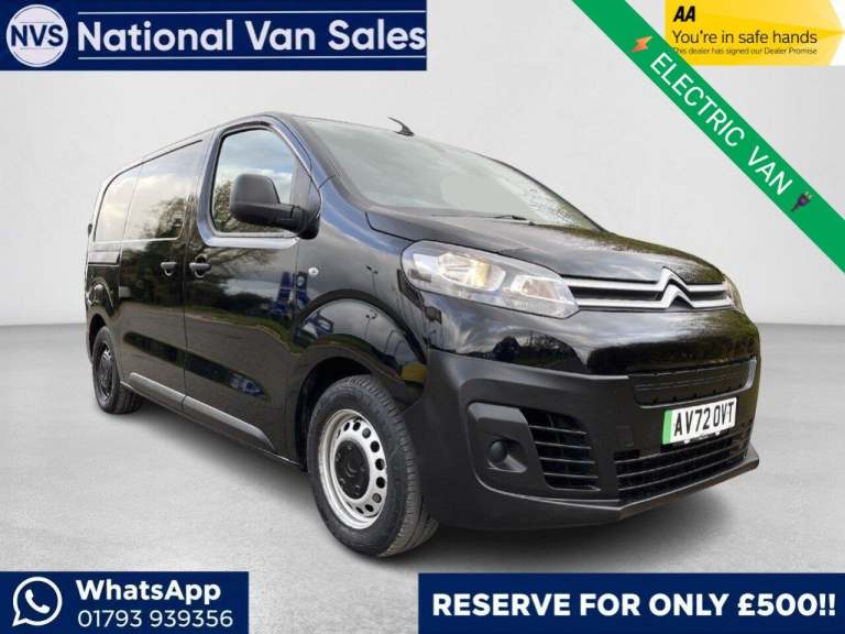 2022 Citroen Dispatch e 1000 75kWh Enterprise Pro M Auto MWB 6dr (7.4kW Charger) PANEL VAN Electr...