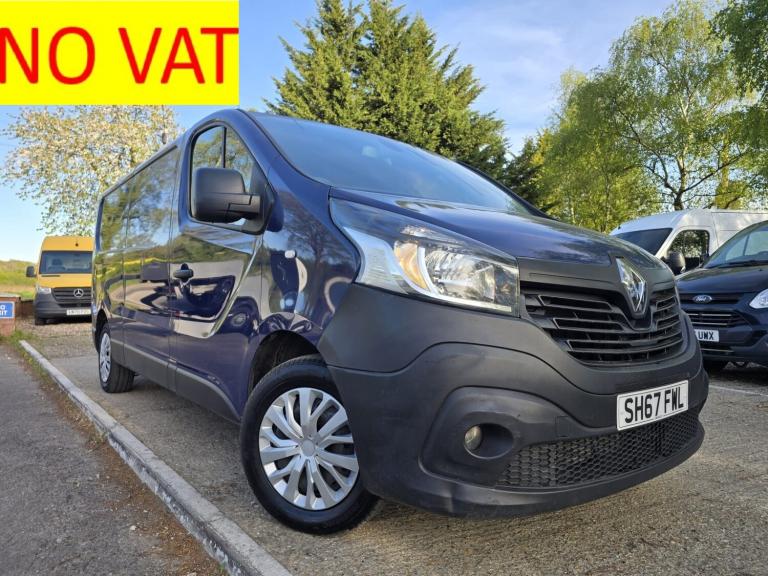 2017 Renault Trafic 1.6 dCi 29 Business LWB **LOW MILEAGE VAN** NO VAT PANEL VAN Diesel Manual