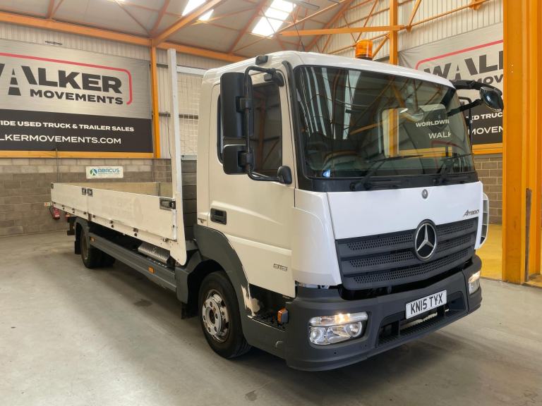 MERCEDES ATEGO 818 7.5 TONNE *EURO 6* 4X2 DROPSIDE FLATBED - 2015 - KN15 TYX