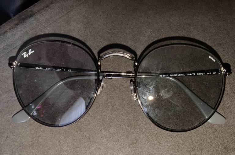 RAY BAN RB3447 EVOLVE GREY GRADUATED LENSES METAL FRAME