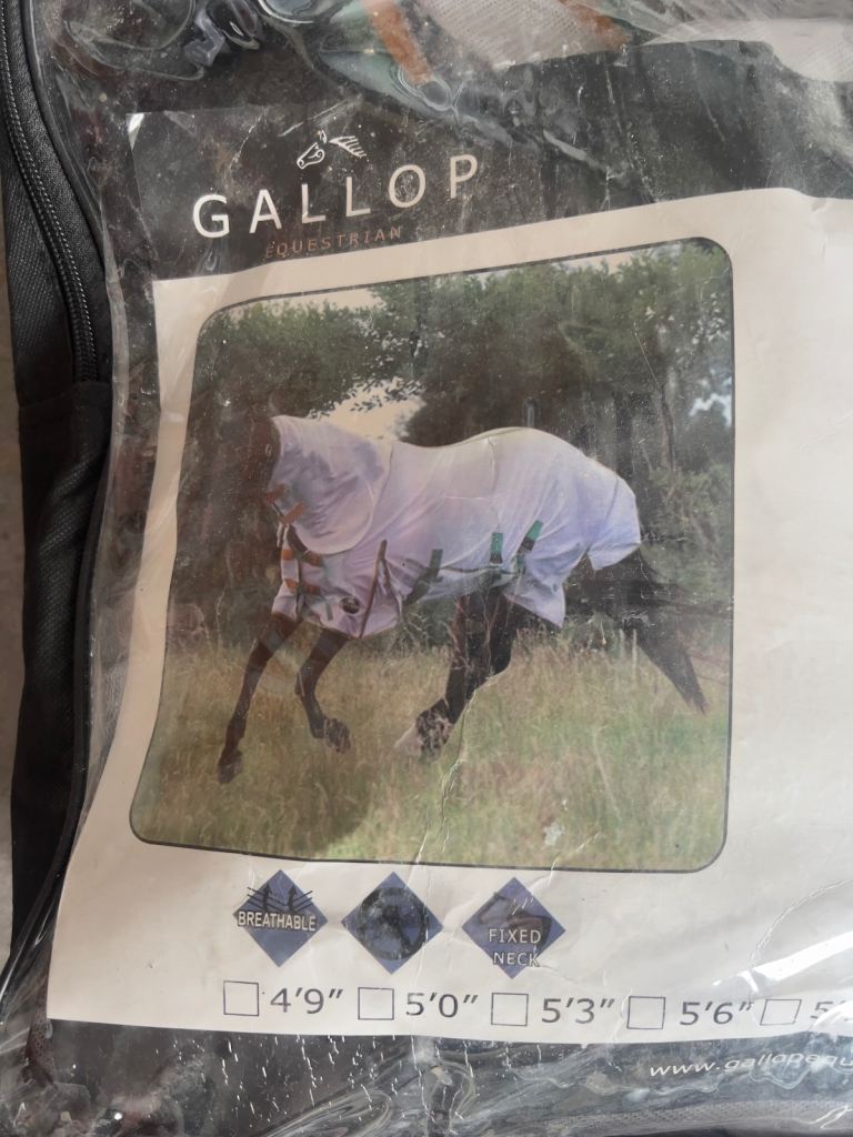 Fly rug classic combo Light rug with belly flap 7ft 