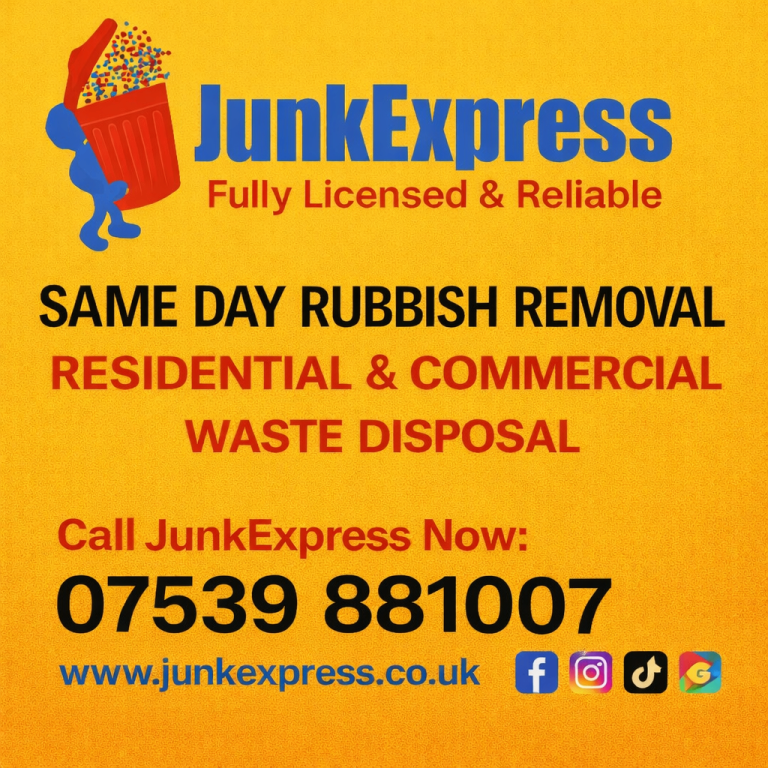 RUBBISH REMOVAL & WASTE REMOVAL, END OF TENANCY HOUSE CLEARANCE, RUBBISH CLEARANCE SERVICES LEWISHAM