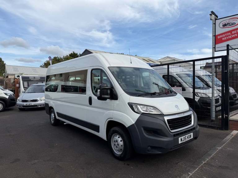2015 Peugeot Boxer 2.2 HDi L3 H2 MINIBUS 9 SEATER 130ps Minibus Diesel Manual