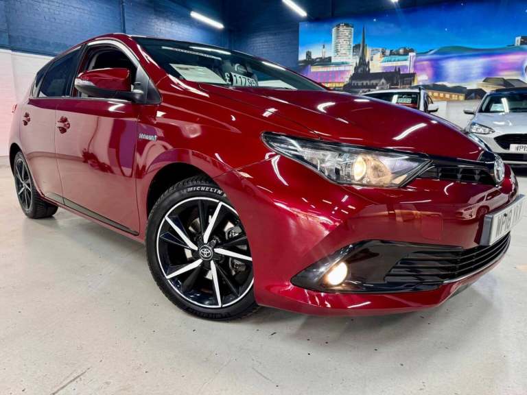 2018 Toyota Auris 1.8 VVT-h Design CVT Euro 6 (s/s) 5dr Hatchback Petrol/Electric Hybrid Automatic