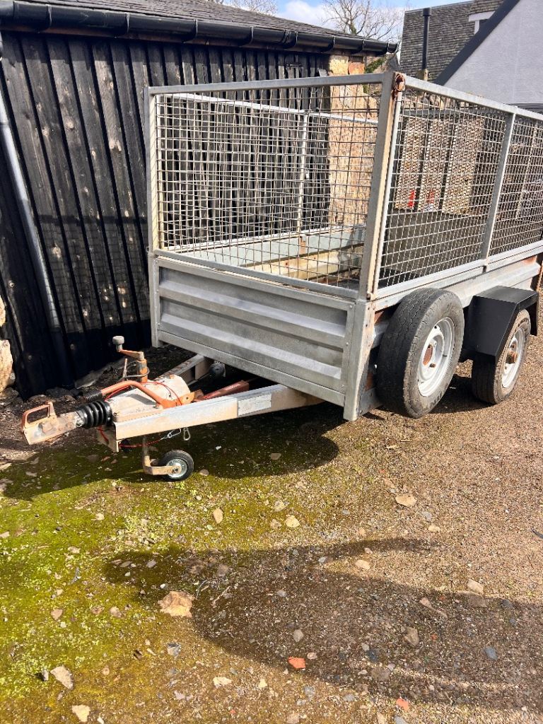 Indespension 8x4 cage trailer 