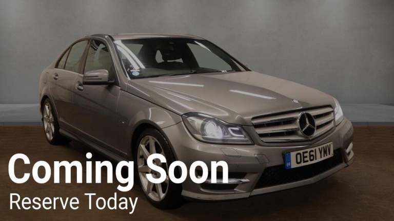 2012 Mercedes-Benz C Class 1.8 C180 BlueEfficiency Sport Edition 125 Saloon 4dr Petrol G-Tronic+ ...