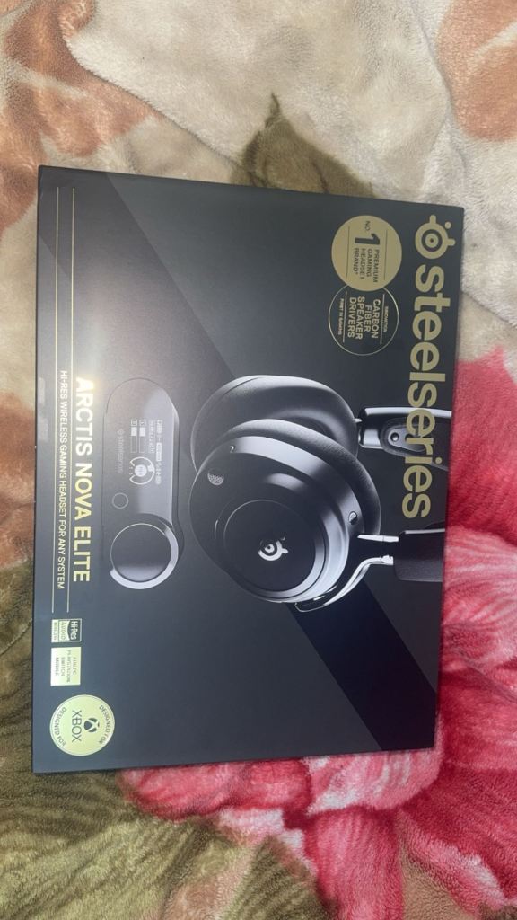 Steelseries Arctis Nova Elite Wireless Gaming Headset Black