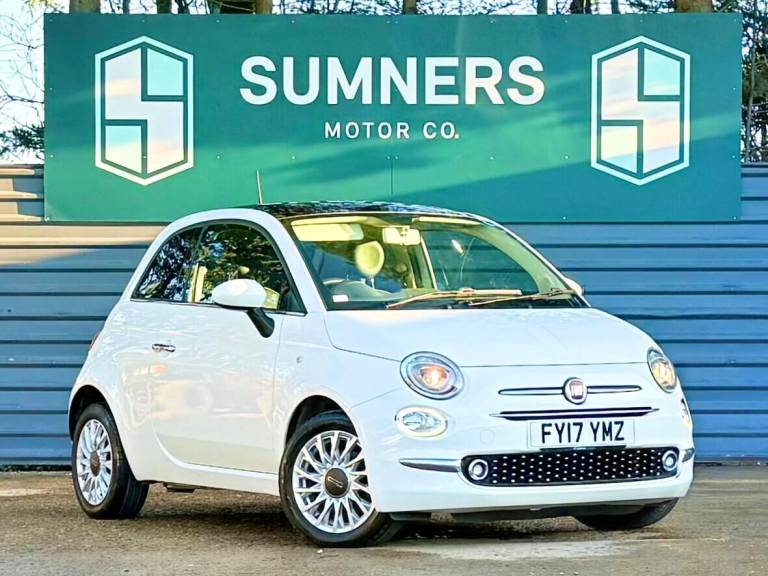 2017 Fiat 500 1.2 Lounge Euro 6 (s/s) 3dr Hatchback Petrol Manual