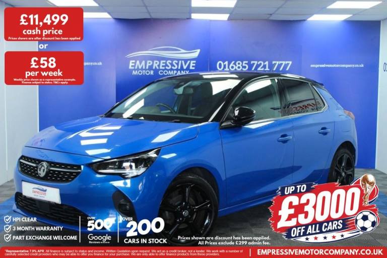 2021 71 VAUXHALL CORSA 1.2 ELITE EDITION HATCHBACK 5DR PETROL MANUAL EURO 6 (75