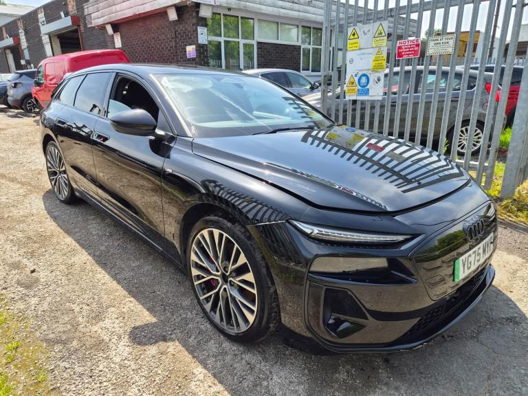 2025 AUDI A6 Etron 270kW Performance 100kWh Edition 1 5dr Auto Damaged Salvage