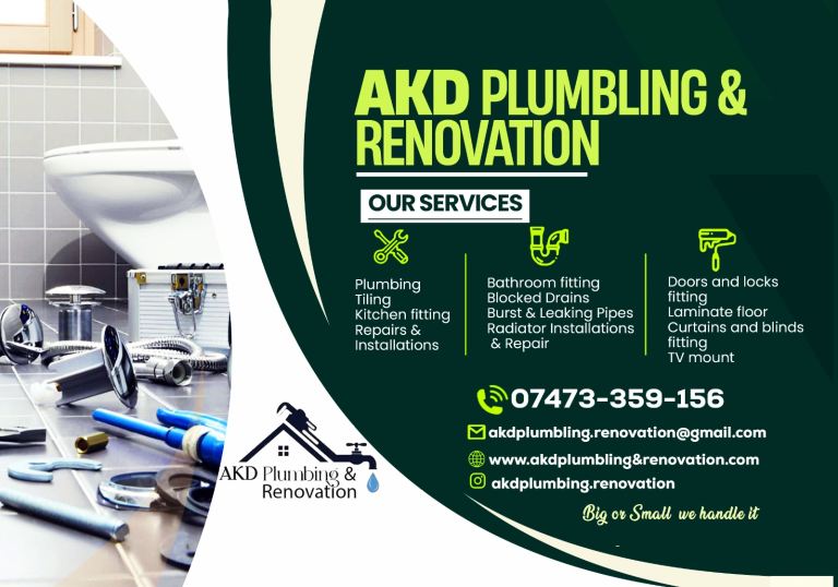 Plumber Tiler Handyman Decorator 