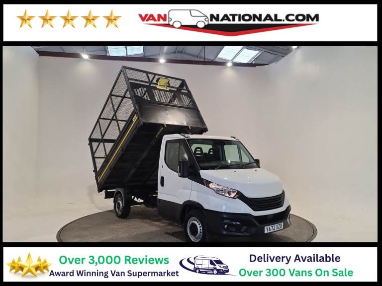 2023 Iveco Daily 2.3D 35S 3450 136BHP SINGLE CAB CAGED TIPPER LWB Tipper Diesel Manual