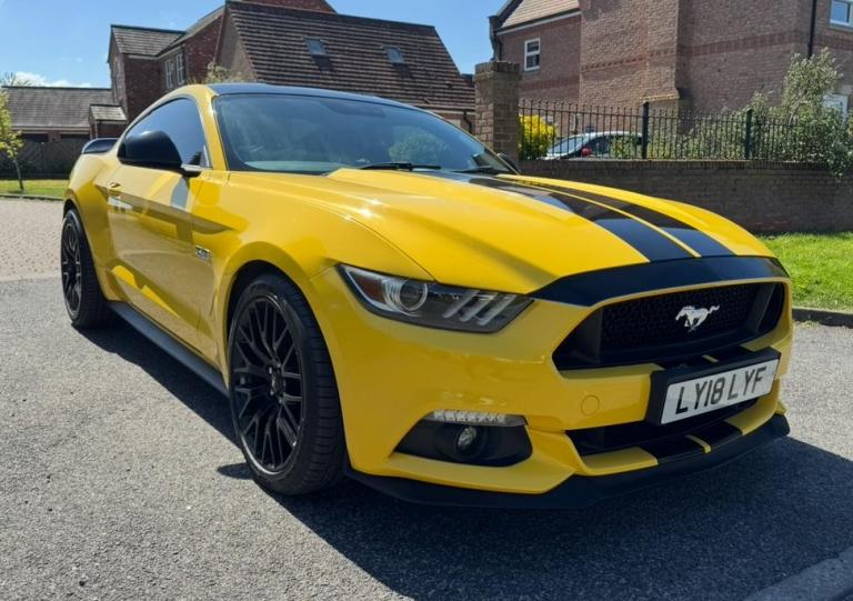 2018 FORD MUSTANG 5.0 V8 GT AUTO GENUINE 40,000 MILES GREAT S/HISTORY STUNNING!!