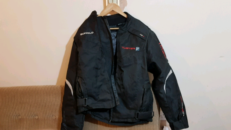 Buffalo Twster Multi Protection System Men's Motorcycle Jacket L