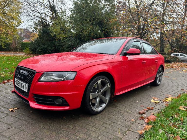 2010 Audi A4 Sline 2.0 TDi Hpi clear half leather interior 