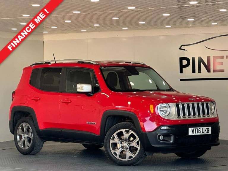 2016 Jeep Renegade 2.0 MultiJetII Limited SUV 5dr Diesel Manual 4WD Euro 6 (s/s) (140 ps) ESTATE ...