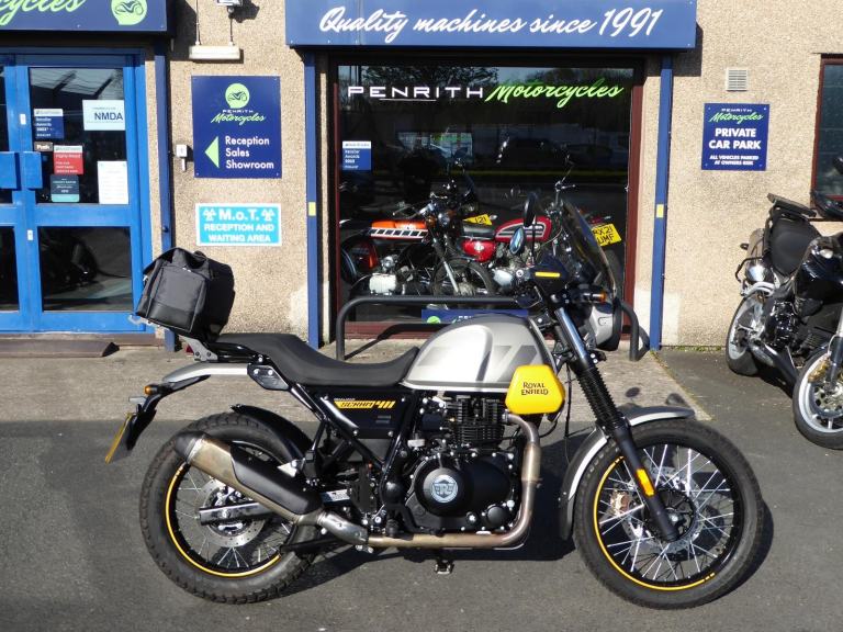 Royal Enfield SCRAM 411 - 2022 - 2,161 Miles at Penrith Motorcycles Ltd
