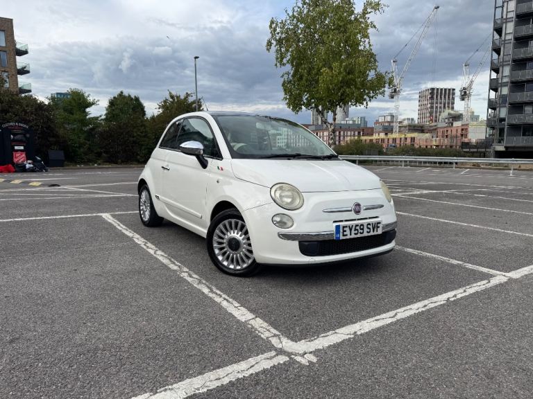 2009 Fiat 500 Lounge 1.2 Manual | 73K | Panoramic Roof | ULEZ | CAT N