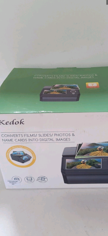 22MP Film &Slide Photo Multi-function Scanner with 5'' Screen, Convert