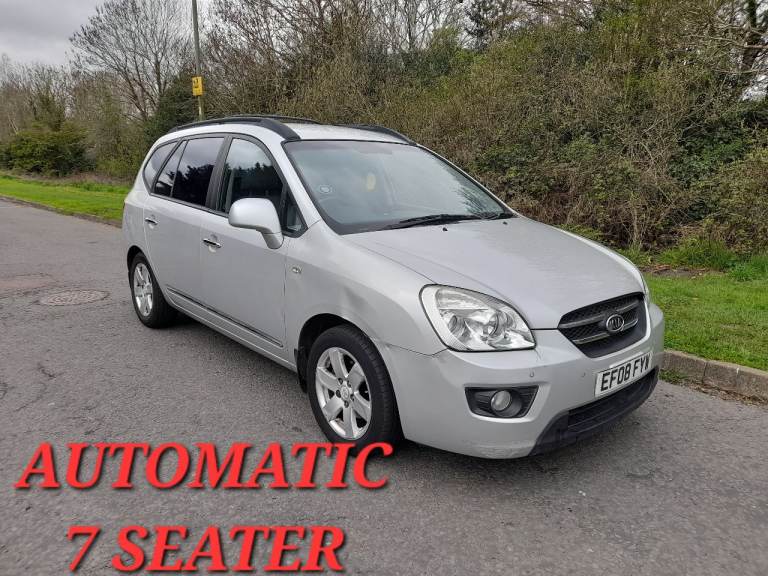 KIA CARENS GS PETROL AUTOMATIC 7 SEATER MPV FULL SERVICE HPI CLEAR 2008