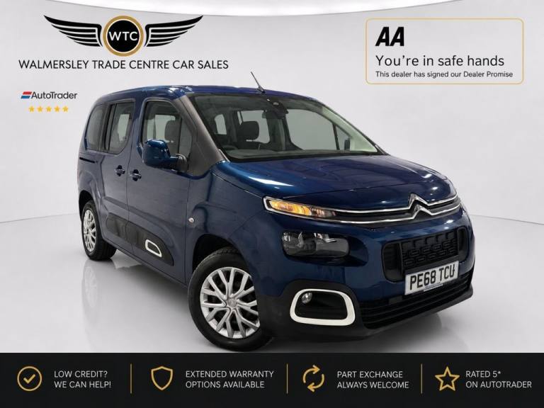 2018 Citroen Berlingo 1.5 BlueHDi Feel M MPV 5dr Diesel EAT Euro 6 (s/s) (130 ps) MPV Diesel Auto...