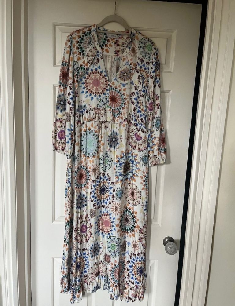 Dea Kudibal Multicoloured Boho Midi Dress Size M – As Good As New