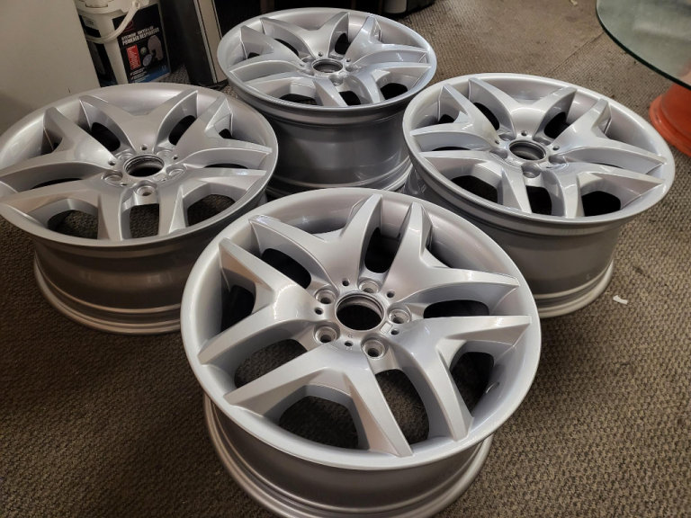 image for 4x18 Genuine BMW X3 E83 M sport Alloy Wheels rims 5x120 8J ET44 3415614 9j et51 3415615