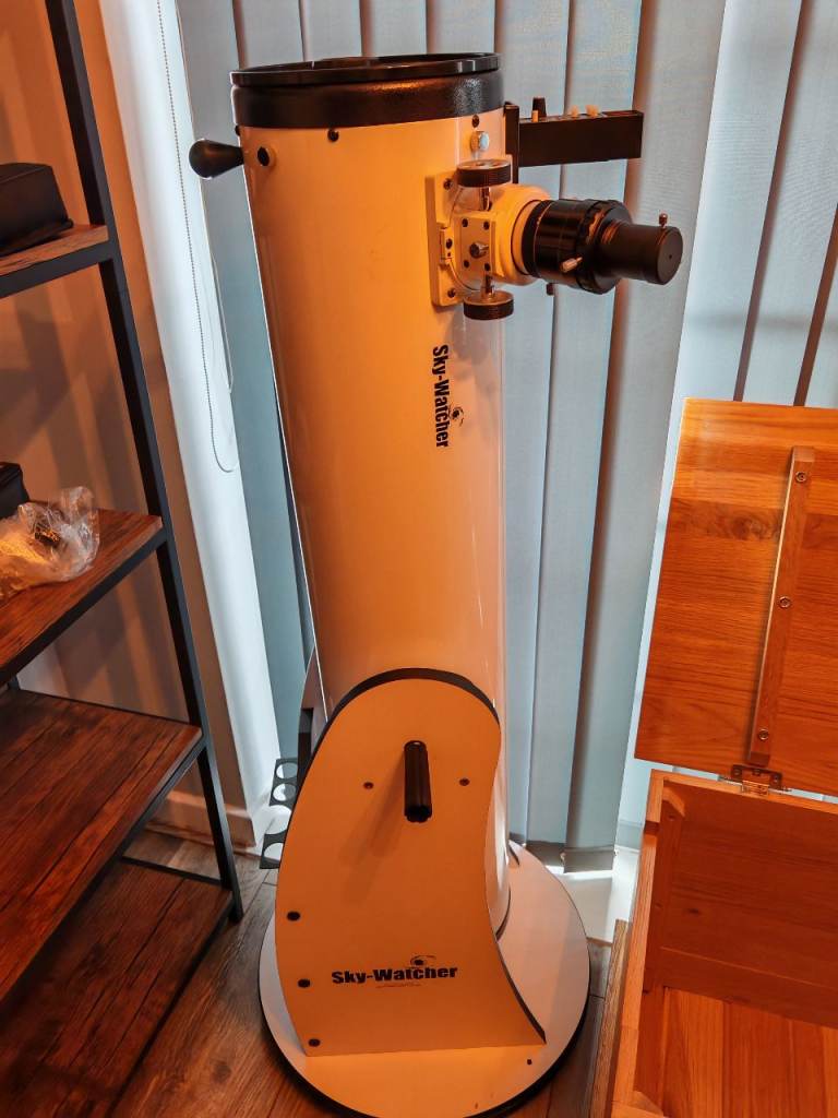 Skywatcher 8 inch dobsonian telescope. 